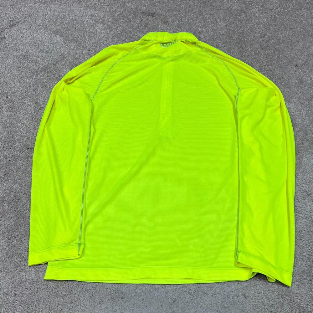 Outdoor Voices Pullover Sweatshirt Lightweight Yellow 1/4 Zip Men's Size Small - Picture 7 of 12